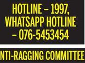 Govt. Gets Tough University Ragging