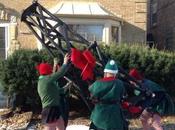 Chicago Rising Tide ‘Elves’ Protest Fracking Governor’s Lawn