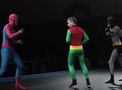 Watch: Spiderman Fight Skinny Batman Weird Match