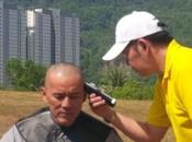 Malaysian Assemblyman Shaves Head Protest Illegal Land Clearing