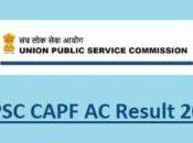 UPSC CAPF Result 2023