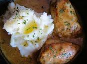Creamy Dijon Sauced Chicken with Mashed Potatoes