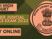 Delhi Judicial Service Examination Online Form 2023