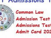 Common Admission Test CLAT Admissions Admit Card 2024