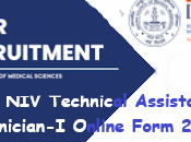 ICMR Technical Assistant Technician-I Online Form 2023