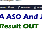 Delhi Various Post Recruitment Result 2023