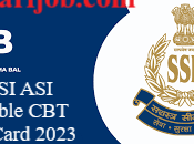 SI,ASI, Constable Admit Card 2023