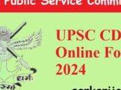 UPSC Online Form 2024