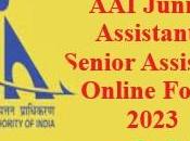 Junior Assistant Senior Online Form 2023