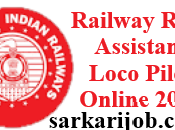 Railway Assistant Loco Pilot Online 2024