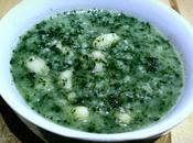 Celeriac, Spinach Cannellini Bean Soup