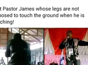 Meet Pàstor James Whose Legs Supposed Touch Ground When He’s Preaching (Photos)