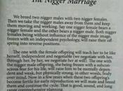 Nigger Marriage
