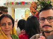 AndTV’s Atal Leads Neha Joshi Ashutosh Kulkarni Visited Mandir Ayodhya Ahead Navami Celebrations