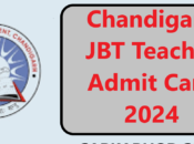 Chandigarh Teacher Admit Card 2024