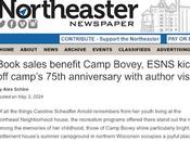 BOOK SALES BENEFIT CAMP BOVEY, Article Northeaster Newspaper