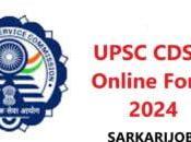 UPSC Online Form 2024