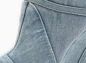 Shoe Camilla Skovgaard Seams Denim Wedge Bootie