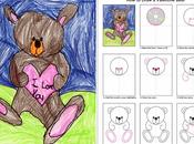 Draw Valentine Bear