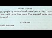 Faulkner’s Advice Reading Novels