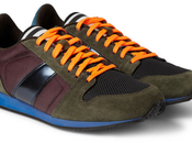 Character With Sole: Suede Mesh Sneakers