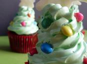 Chocolate (and Pine) Xmas Tree Cupcakes
