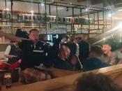 Watch: Scotland Falls Table While Playing Bagpipes Tartan Army Descends Munich