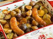 Oven Glazed Sausage Potatoes