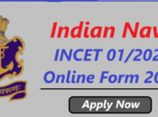 Indian Navy INCET 01/2024 Online Form 2024