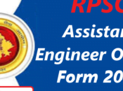 RPSC Assistant Engineer Online Form 2024