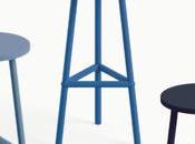 Minimalistic Stools Furnish Outdoors Vivacious Colors