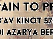 From Pain Promise: Tisha B’Av Kinot 5784 with Rabbi Azarya Berzon (video)