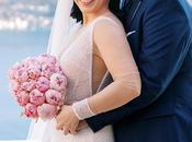 Romantic Wedding Mani with Pink Peonies Eleni Giannis