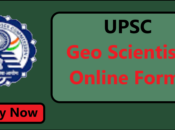 UPSC Scientist Online Form 2024