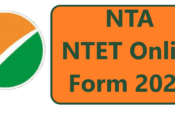 NTET Online Form 2024