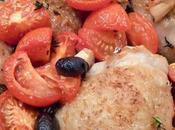 Baked Chicken with Tomatoes Olives Nigel Slater Dish Month
