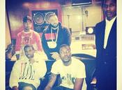 Photo: #StudioLife A$AP Ferg Enters With Rocky, Juelz, Meek, Khaled!