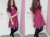 OOTD Motel Raspberry Dress