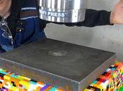 Using 300-ton Hydraulic Press Crush Block 10,000 Lego Bricks