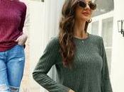 Long Sleeve Crew Neck Casual Pullover