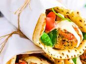 Healthy Falafel Wrap