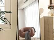 Arched Full-Length Floor Mirror 64"x21.1"