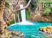 Golan Heights, Israel: Walk from Waterfall Along Hermon River Biblical City. (video)