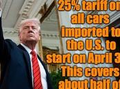 Trump's Tariff Imported Cars Will Raise Price