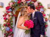Beautiful Summer Wedding Athens with Colorful Blooms