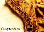 Blouse Design Gold Color Silk Saree