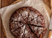 Chocolate Pear Crumble Cake
