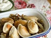 Oven Roasted Pierogies with Caramelized Onions