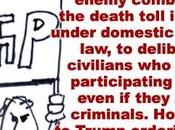 Trump Executed People Without Arrest Trial