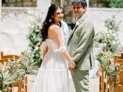 Beautiful Summer Wedding Chania with Rustic Details Aristea Marios